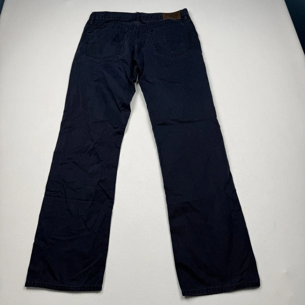 Polo Ralph Lauren Jeans Mens 33x32 Blue 650 Straight Fit Cotton Denim Pants